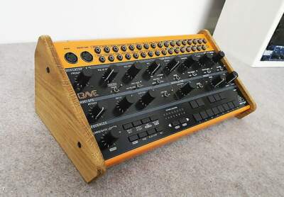 Behringer Crave, Edge Or Splice Solid Oak Dual Angle Stand Synths