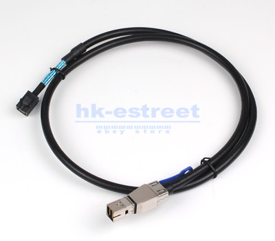 External HD Mini SAS SFF-8644 to Mini SAS SFF-8643 Internal HD Data Cable 1M