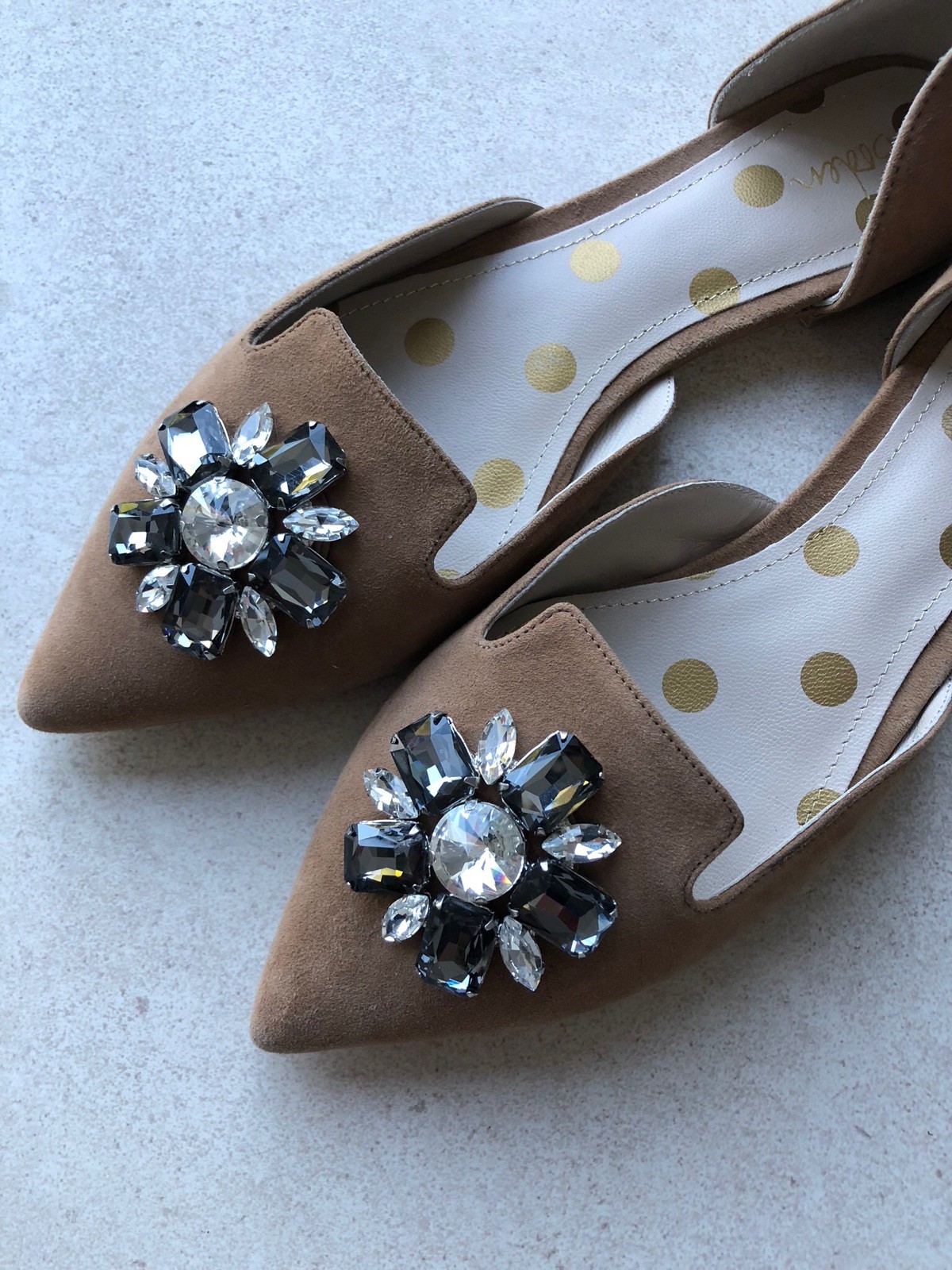 Splendido Splendido Splendido Boden gioiello flat in pelle scamosciata SCARPE, Acero Marrone UK7/40 RRP 0ded8e