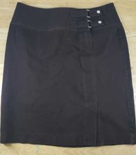 Pre-owned Lauren Ralph Lauren Ladies Skirt Brown Size 12