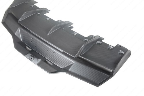 Dry Carbon OE Style Rear Diffuser Lip For 2021-2023 Lamborghini Huracan STO - Picture 12 of 15