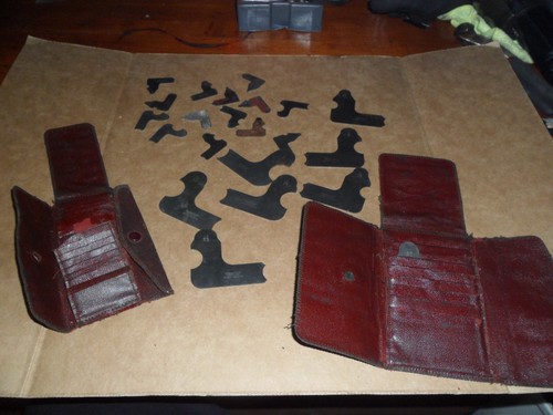 Vintage Lufkin Rule Co Radius Gage Set Gauge with Case No 77A 1/32 to 7/64