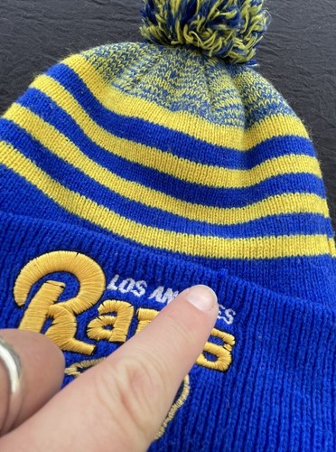 Gorro azul y amarillo de Los Angeles Rams - Imagen 2 de 7