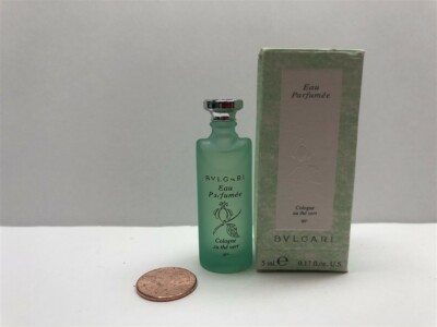 Eau Parfumee Au The Vert Bvlgari 0.17 oz/5ml Eau de Cologne Mini
