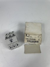 NEW ALLEN BRADLEY 1492-CB3G030 /B CIRCUIT BREAKER 480VAC 65VDC 3A