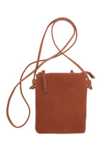 Sac NEUVILLE Femme Taille Unique En Cuir Suédé Avec Fermeture Éclair Croisé