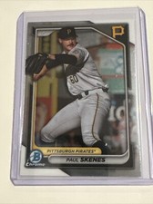 2024 Bowman Chrome Paul Skenes Pittsburgh Pirates RC Rookie