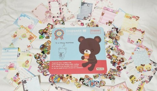 ¡Hojas de notas y pegatinas para mouse estilo Kawaii Coopanda chocolate panda! - Imagen 2 de 3