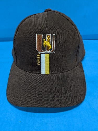 VINTAGE Wyoming Cowboys Logo7 Hat. (H12)