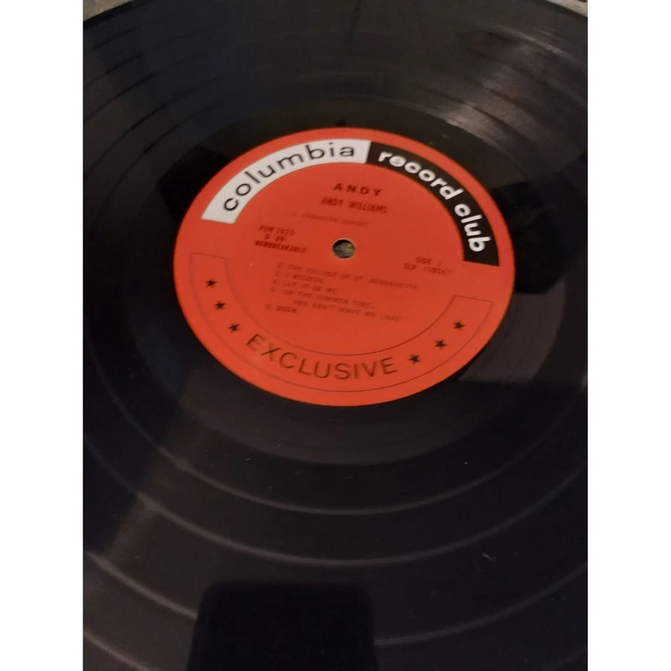 Andy Williams Andy 33 RPM Double LP Record Columbia 1966 P2M 5023 — 第 4/4 张图片