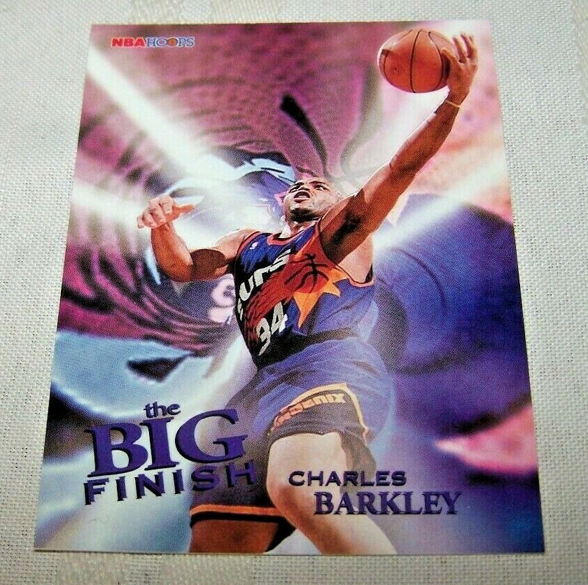 1996-97 NBA Hoops Charles Barkley Big Finish #184 - Phoenix Suns