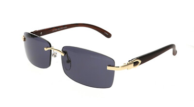 NYS Eyewear 9284: Occhiali Da Sole Uomo Montatura Blu Lenti Sfumate – Stile Hip Hop