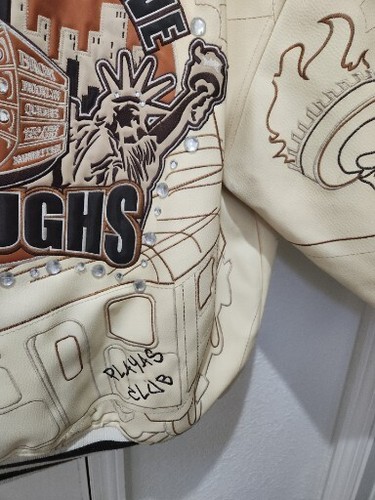 Vintage Herren Vintage Lederjacke New York King of the Five Boroughs 2XL - Bild 23 von 24