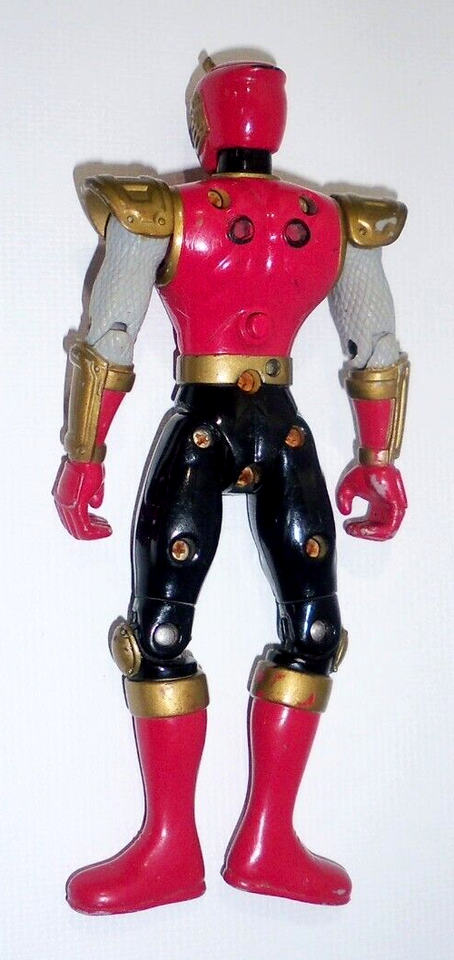 Power Rangers Crimson Thunder Ninja Flash Power Ranger Bandai 2002 | eBay