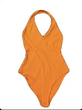 Vintage Gitano Orange Bodysuit Medium