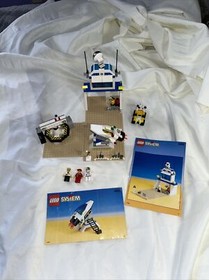 Vintage Lego Town Space Simulation Station 6455 100% Complete Instructions Port