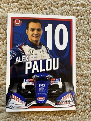 2023 Road America INDYCAR winner ALEX PALOU Trading CARD GANASSI CGR Hero CGR-05