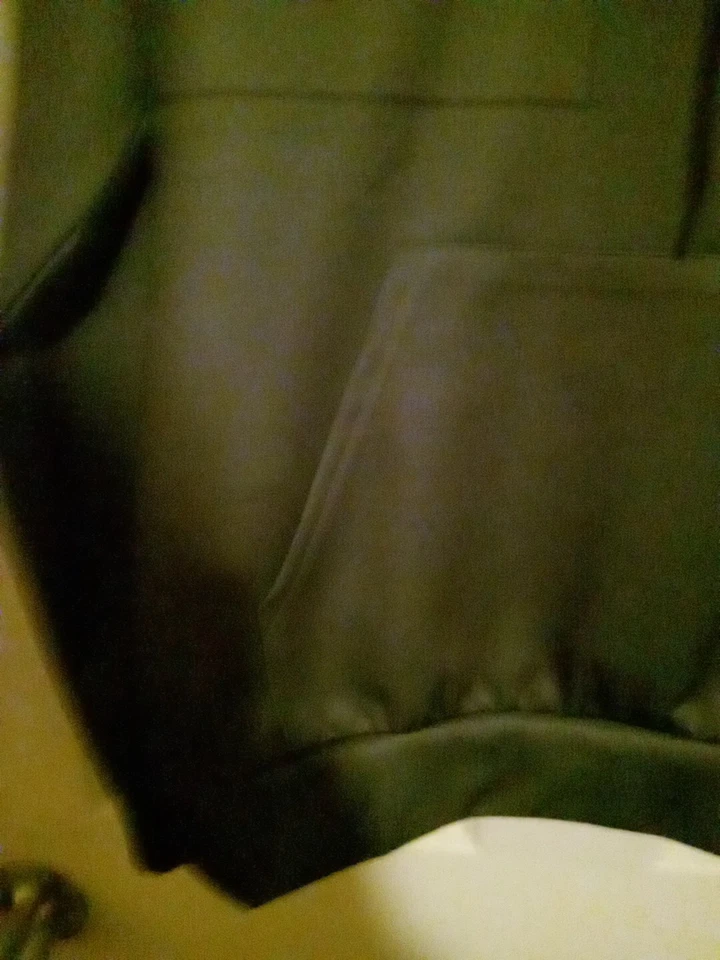 Sudadera con Capucha Riddler Fancy Superhéroe Satinado Poli M Negra  Foto 4 de 4