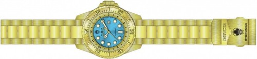 NEW INVICTA 37594 PRO DIVER HYDROMAX GOLD TONE 52MM STEEL BLUE DIAL 1000 MT - Bild 11 von 23