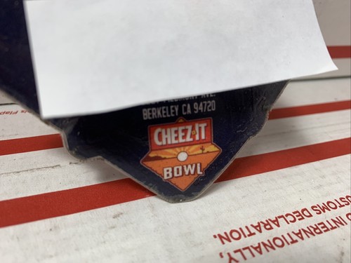 2018 CALIFORNIA BEARS UC BERKELEY CHEEZE-IT BOWL NCAA Football TCU Vinyl Pass - Picture 7 of 7