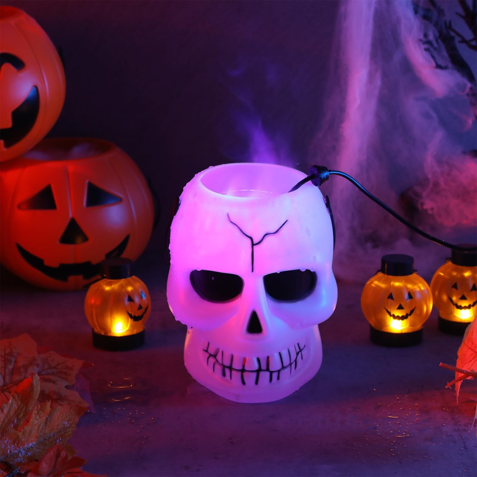 Retisee 12 Pack Halloween Mist Maker Fogger Ultrasonic Fountain Fog