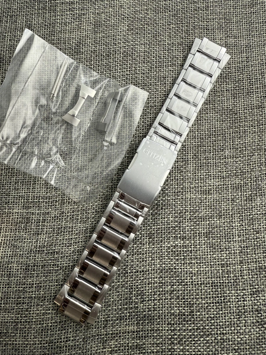 Bracelet Acier Inoxydable 18 Mm Pour Montre Citizen Vintage - Occasion, Style Armis Japan