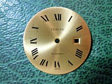 QUADRANTE PER OROLOGIO DA POLSO " ZENITH " NUMERI ROMANI AUTOMATIC - NUOVO -