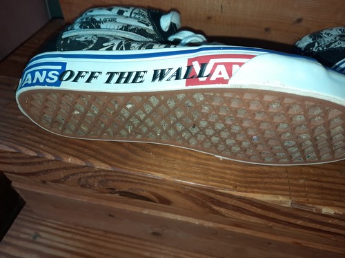 Vans Off The Wall Hi TOP schwarz/weiß LADY VANS Signature Herren 5,5/Damen 7 SCHUHE - Bild 7 von 13