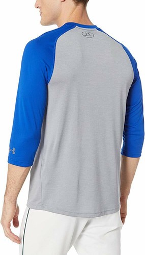 Neu mit Etikett Herren XXL Under Armour Bull Pen Baseball/BSBL Raglan T-Shirt 1317266-036 - Bild 2 von 2