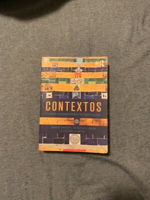 Contextos: Curso Intermedi?rio de Portugu?s by Denise Santos (English) Paperback