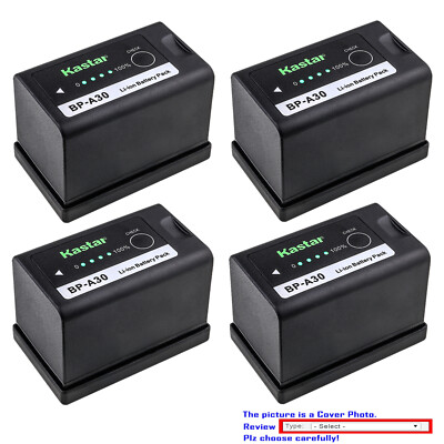 Kastar Fully Decode Battery Replacement for Canon EOS C300 Mark II PL Cinema EOS