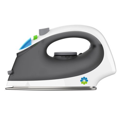 SF-760 Portable Cordless Steam Iron with Carrying Case, White