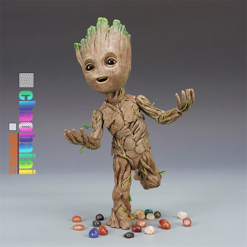 Figura de acción Guardianes de la Galaxia Groot Baby Groot HT 1:1 modelo caja de juguetes NUEVO Foto 4 de 4