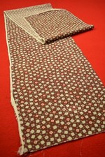 Vintage Japanese Silk Kimono Fabric Textile Remnant Craft Material 53.5"/CJ83/60