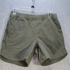 Carhartt Women s Green Utility Shorts Elastic Waist Outdoor Workwear No Size Tag