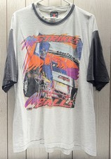 Vintage 90'S SIGNAL SPORT MEGA COTTON Print T-Shirt Made in USA XL Preowned