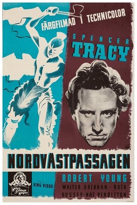 Northwest Passage 1940 - Sweden - v1 - Classic Movie Poster ebay