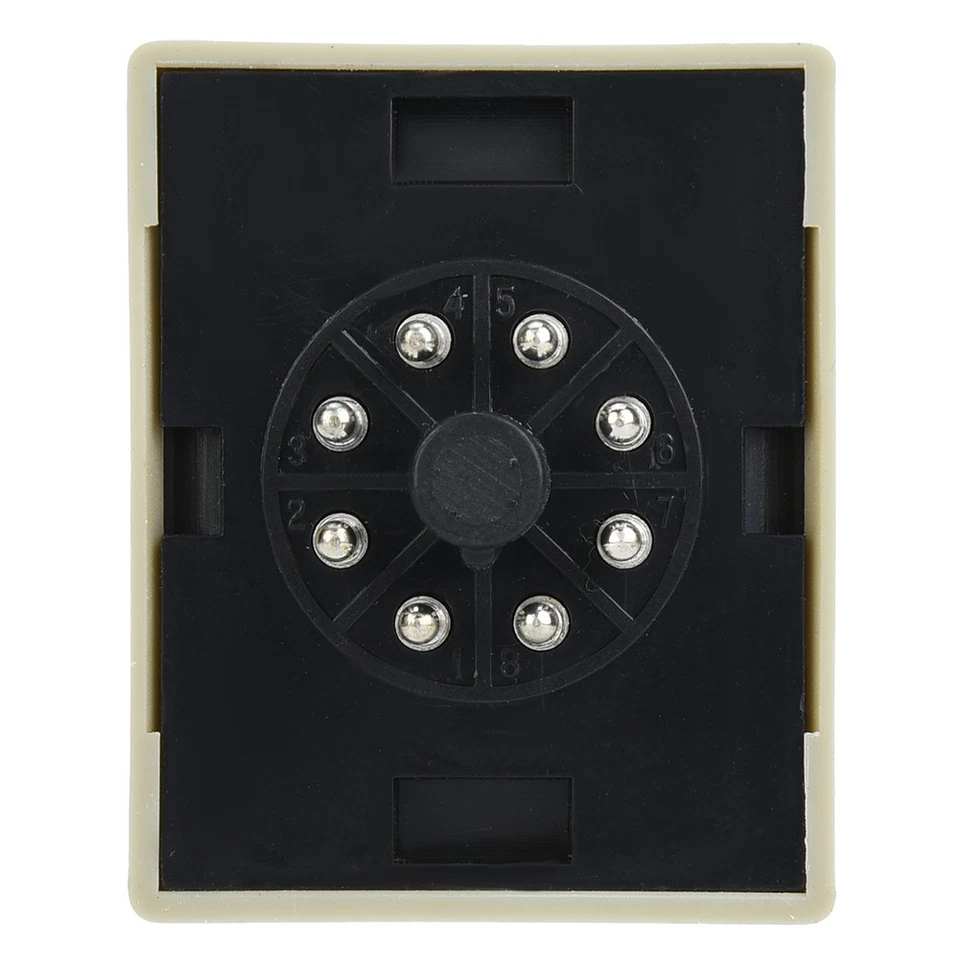 AH3-3 Timer Relay Electronic Type Adjustable Release Delay Timing Relay 8 Pins - Image 3 of 4