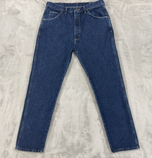 Vintage Wrangler Jeans Mens 36x32 Regular Straight Comfort Workwear Made In USA