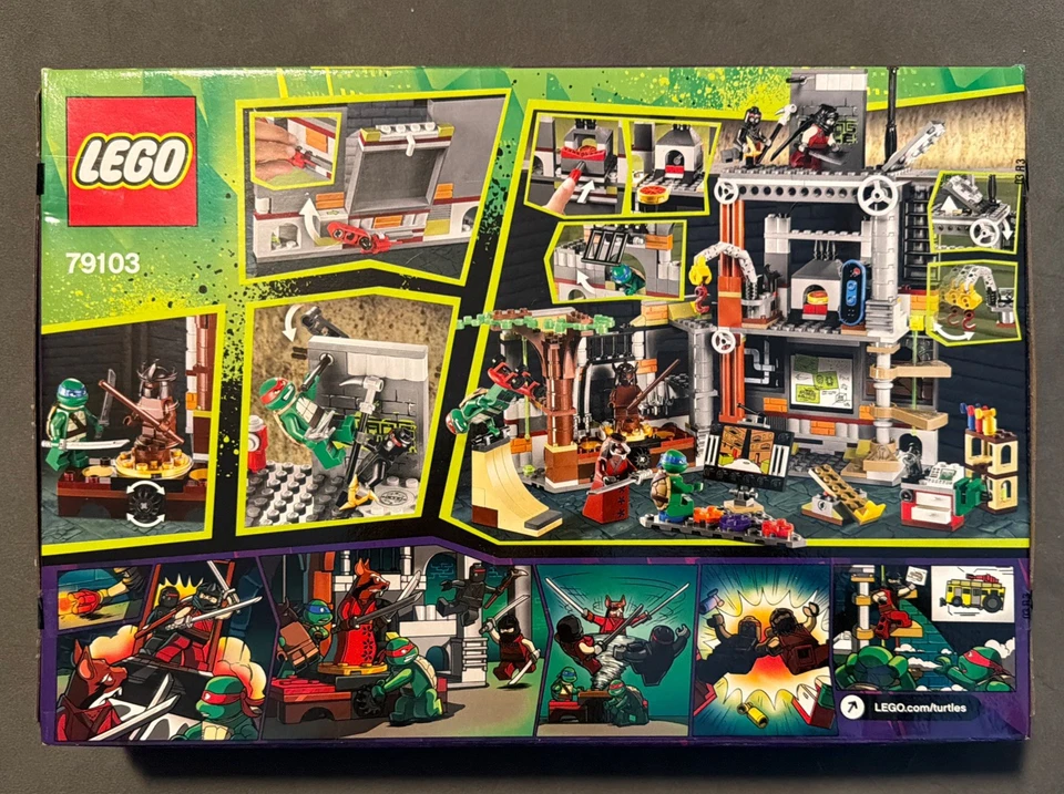 忍者神龟 乐高 79103 乌龟巢穴攻击 全新未拆封 已停产 — 第 2/2 张图片