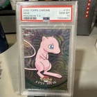 2000 Topps Chrome Mew PSA 10 Pokemon T.V. #151