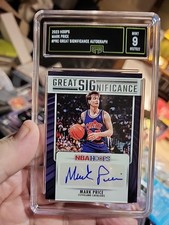 2023 Hoops Mark Price #PRC great Significance Autograph