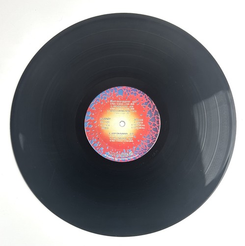 Journey - Escape 1981 Vinyl LP Record Pitman Pressing Customatrix Symbol - Picture 3 of 6