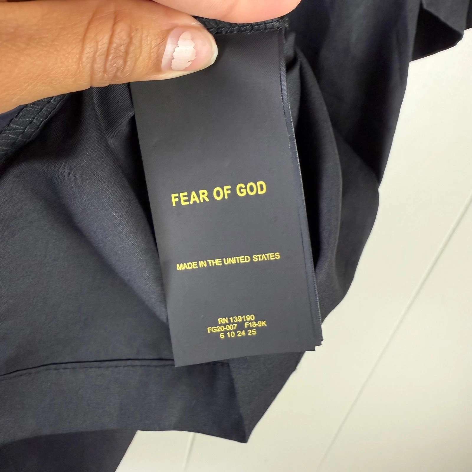Polo Fear of God 7° collezione NUOVA Large