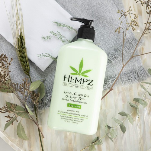 Exotic, Natural Herbal Body Moisturizer with Pure Hemp Seed Oil, Green Tea and - Picture 9 of 9
