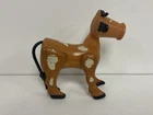 Vintage Fisher Price Little People Barn #915 Farm Animal BROWN COW WHITE SPOTS