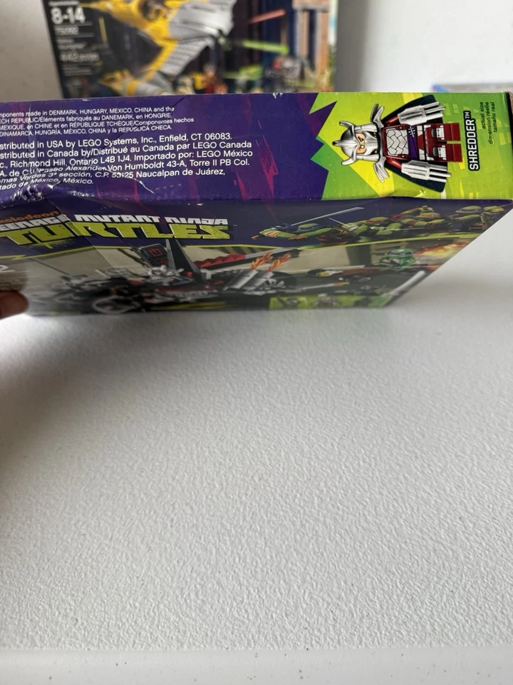 Lego Ninja Turtles Shredders Dragon Bike 79101 Novo E Selado! - Imagem 3 de 3