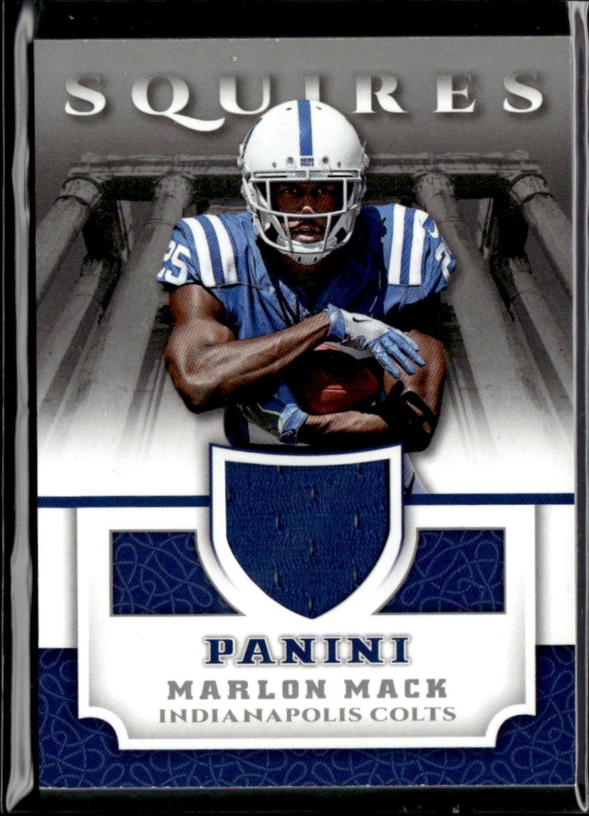 2017 Panini #SQ-MM Marlon Mack Squires Jersey