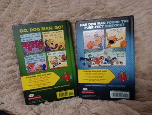 Hund Mann Buch 7 Stück - Dav Pilkey Hardcover Graphic Novels - Bild 11 von 14