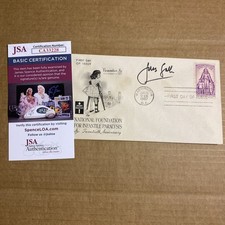 Dr. Jonas Salk Signed/Autographed First Day Cover Founder Polio Vaccine JSA TR